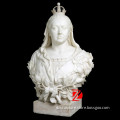 Boehm marble Queen Victoria bust sculpture